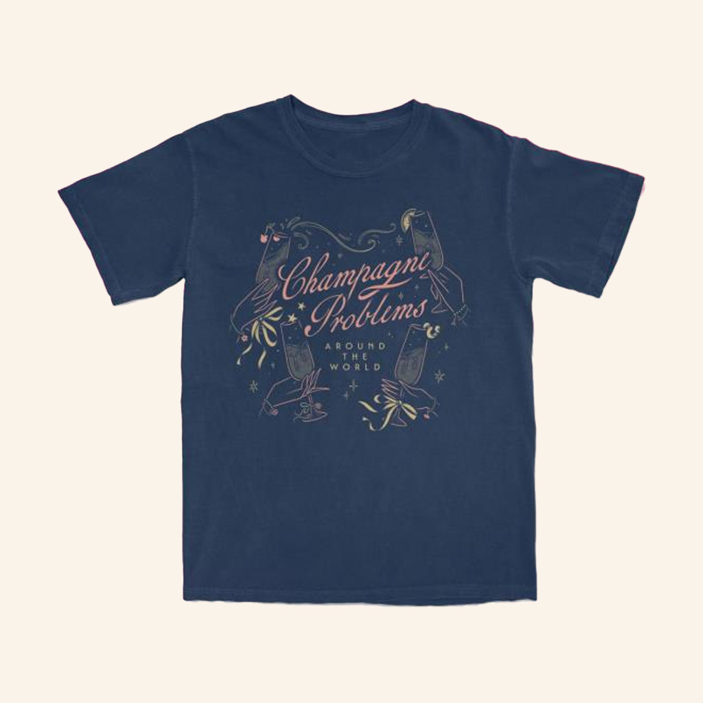 Lost Bros Trading Co Merch Champagne Problems Shirt Gifts For Best Friends