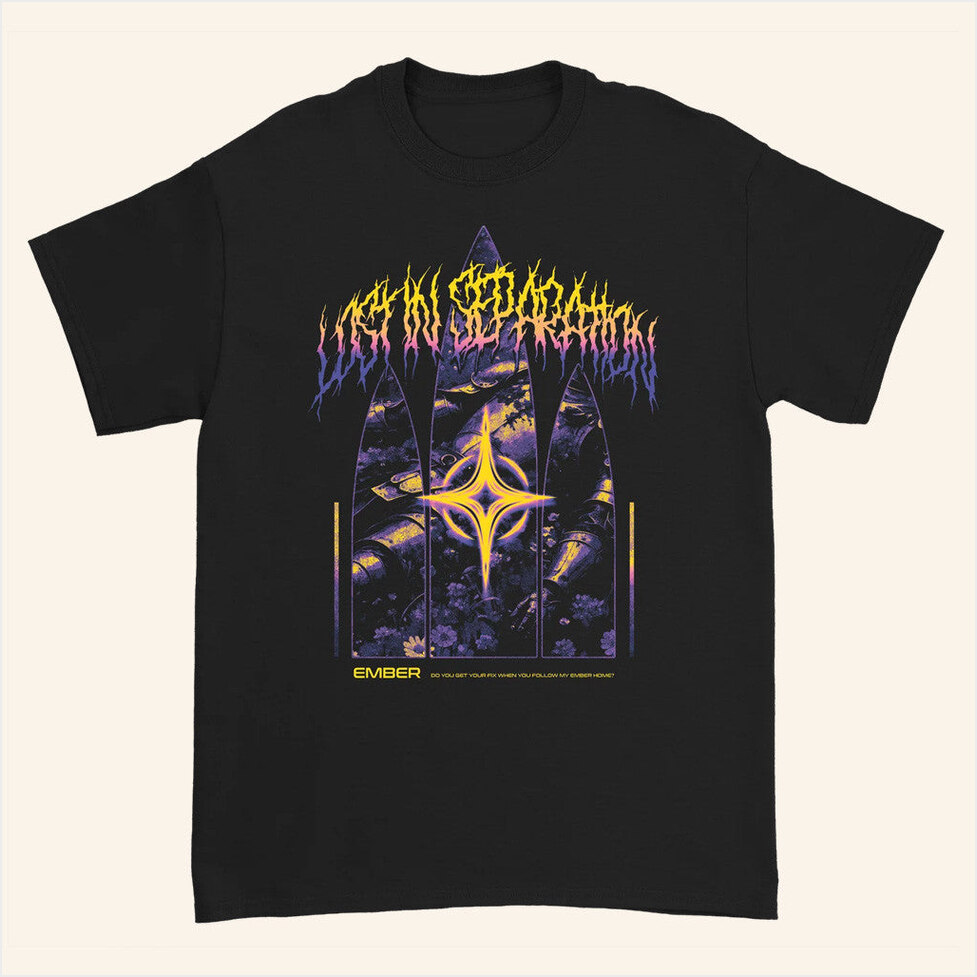 Lost In Separation Cathedral T-Shirt Down Right Merch Unique Birthday Gifts For Boyfriend