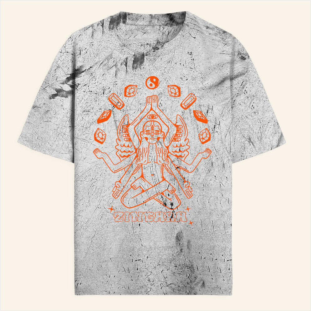 Lotus Tie Dye T-Shirt Zingara Merch Best Friend Gift Ideas Birthday Gifts For Friends