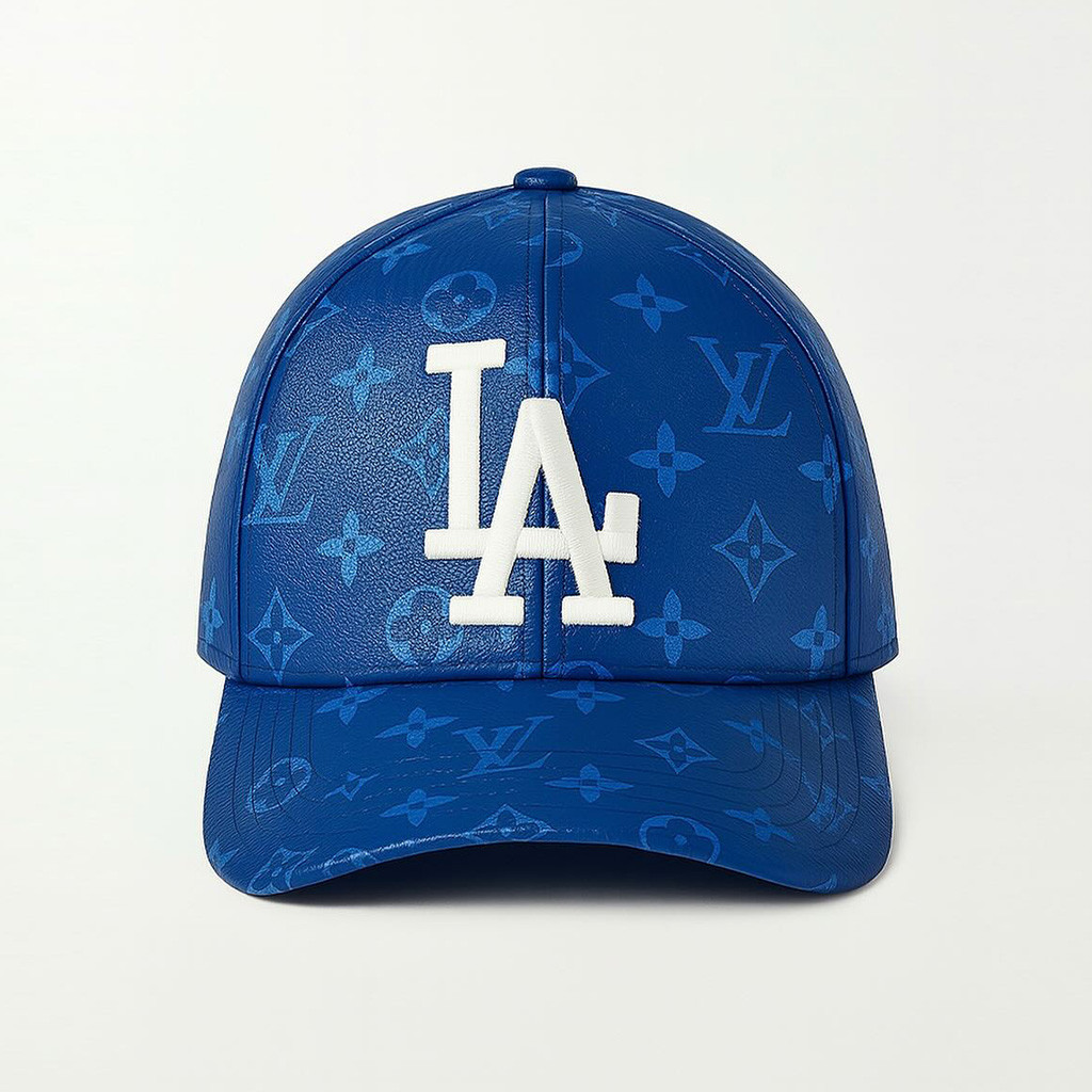 Louis Vuitton x Los Angeles Dodgers Hat Gifts For Baseball Fans