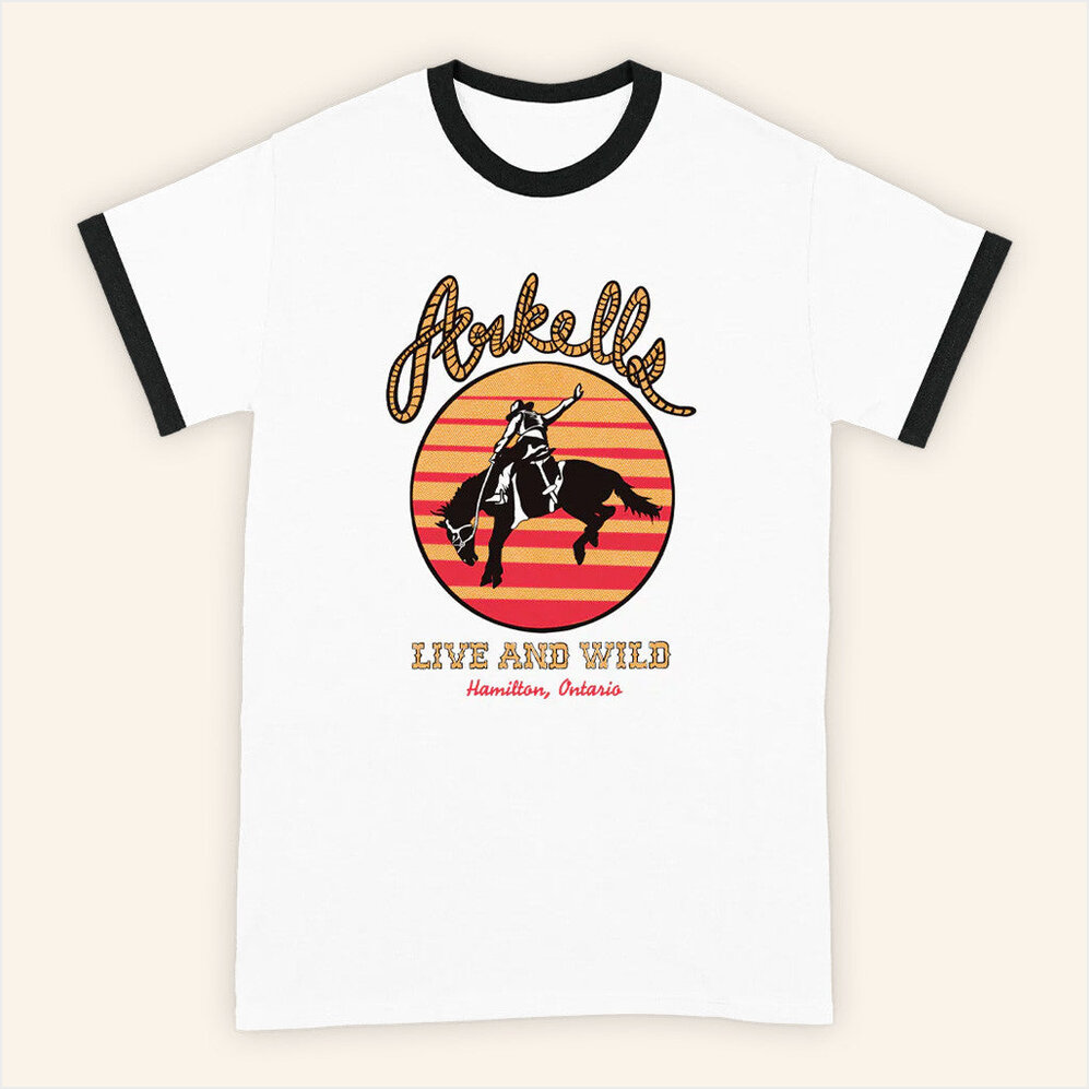 Love And Wild Ringer T-Shirt Arkells Music Merch Best Birthday Gifts For Music Lovers
