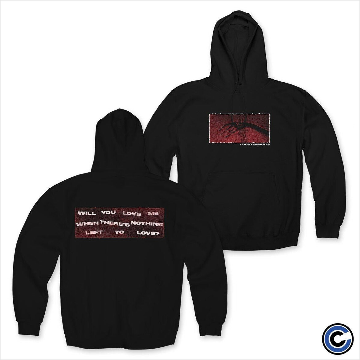 Love Me Hoodie Counterparts Merch Counterparts Hoodie BFF Birthday Gifts Christmas Presents