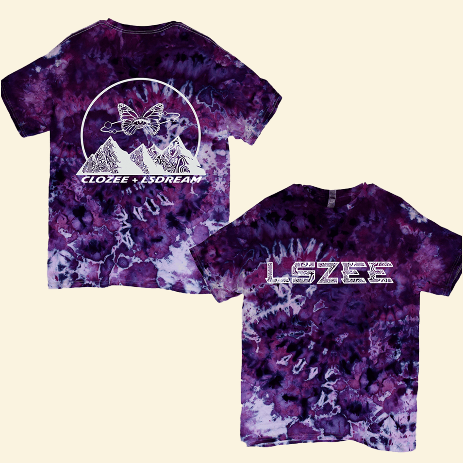 LSZEE Inspired Clozee Lsdream EDM Tie Dye T-Shirt lszee Merch Birthday Gifts For Music Fans