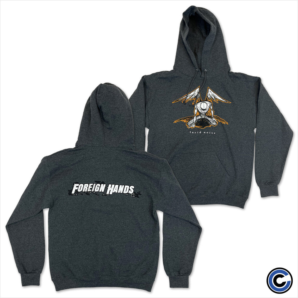Lucid Noise Hoodie Foreign Hands Merch Foreign Hands Hoodie Birthday Gifts For Friends