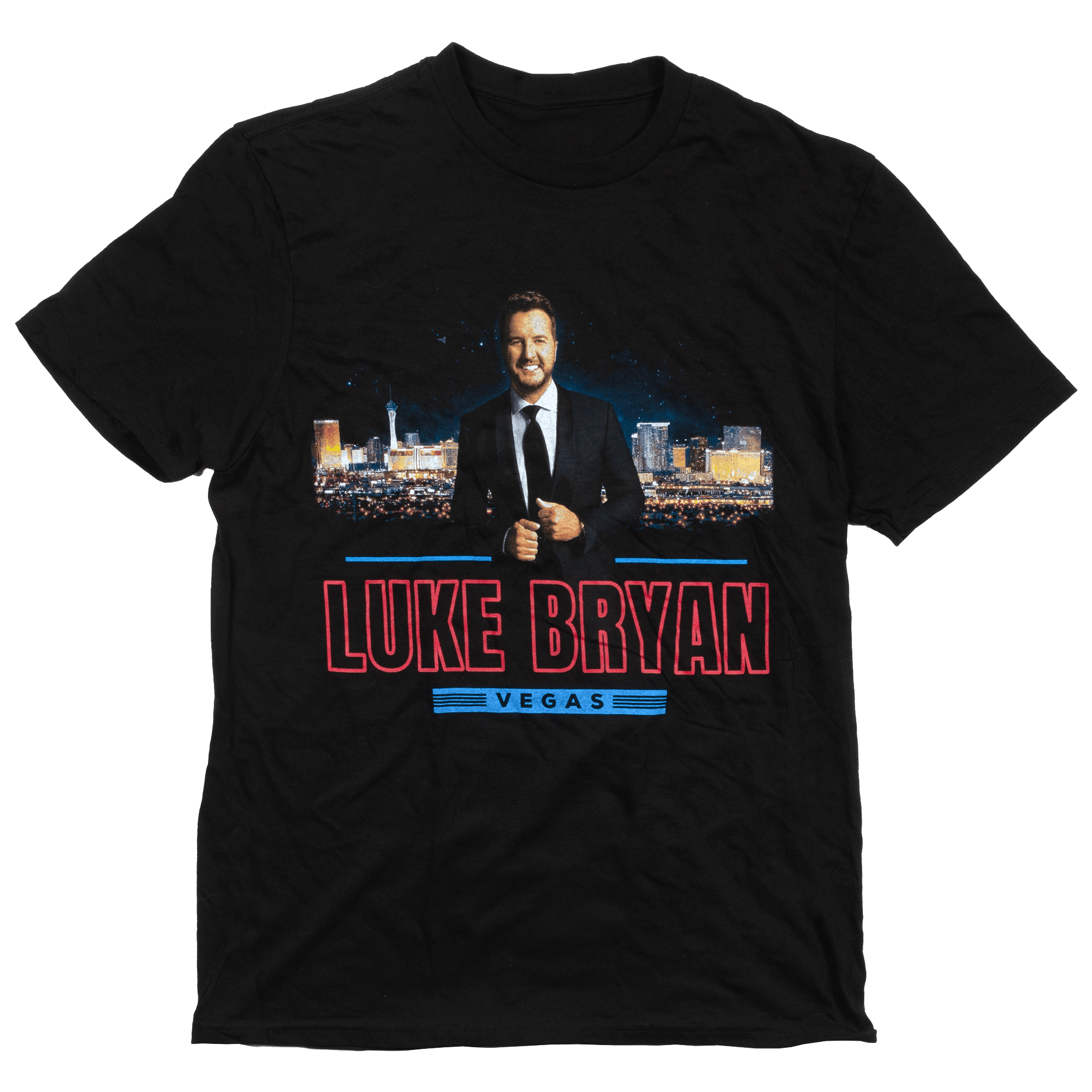 Luke Bryan Vegas T-Shirt Birthday Gifts For Music Lovers