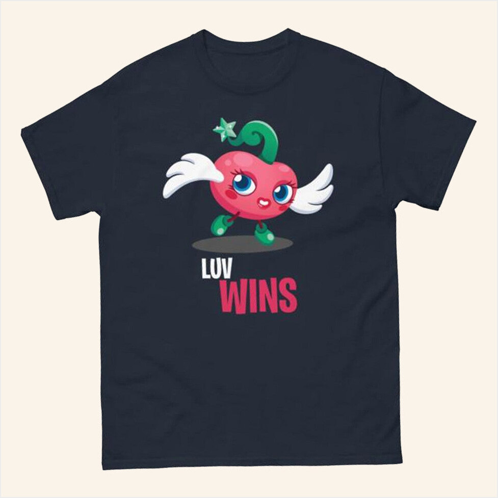 Luvli Luv Wins T-Shirt Mindcandy Merch Wife Gift Ideas Birthday Gifts For Best Friend