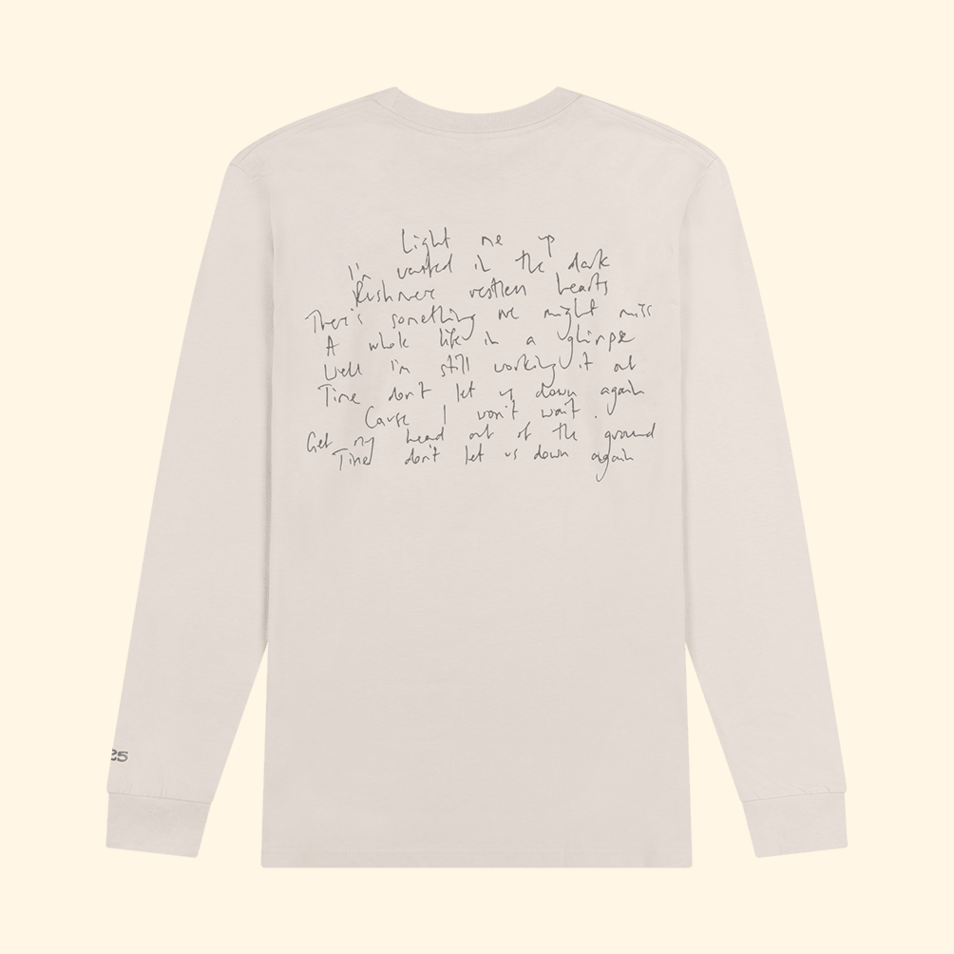 Lyric Long Sleeve Shirt Mumford And Sons Merch Birthday Gifts For Friends Music Fan Tee