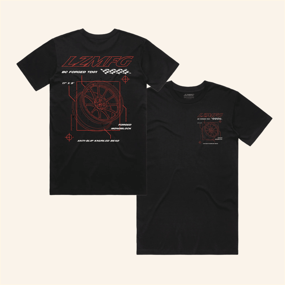 LZ X BC Forged Collab T-Shirt LZMFG Merch Best Friend Birthday Gift Ideas For Boyfriend