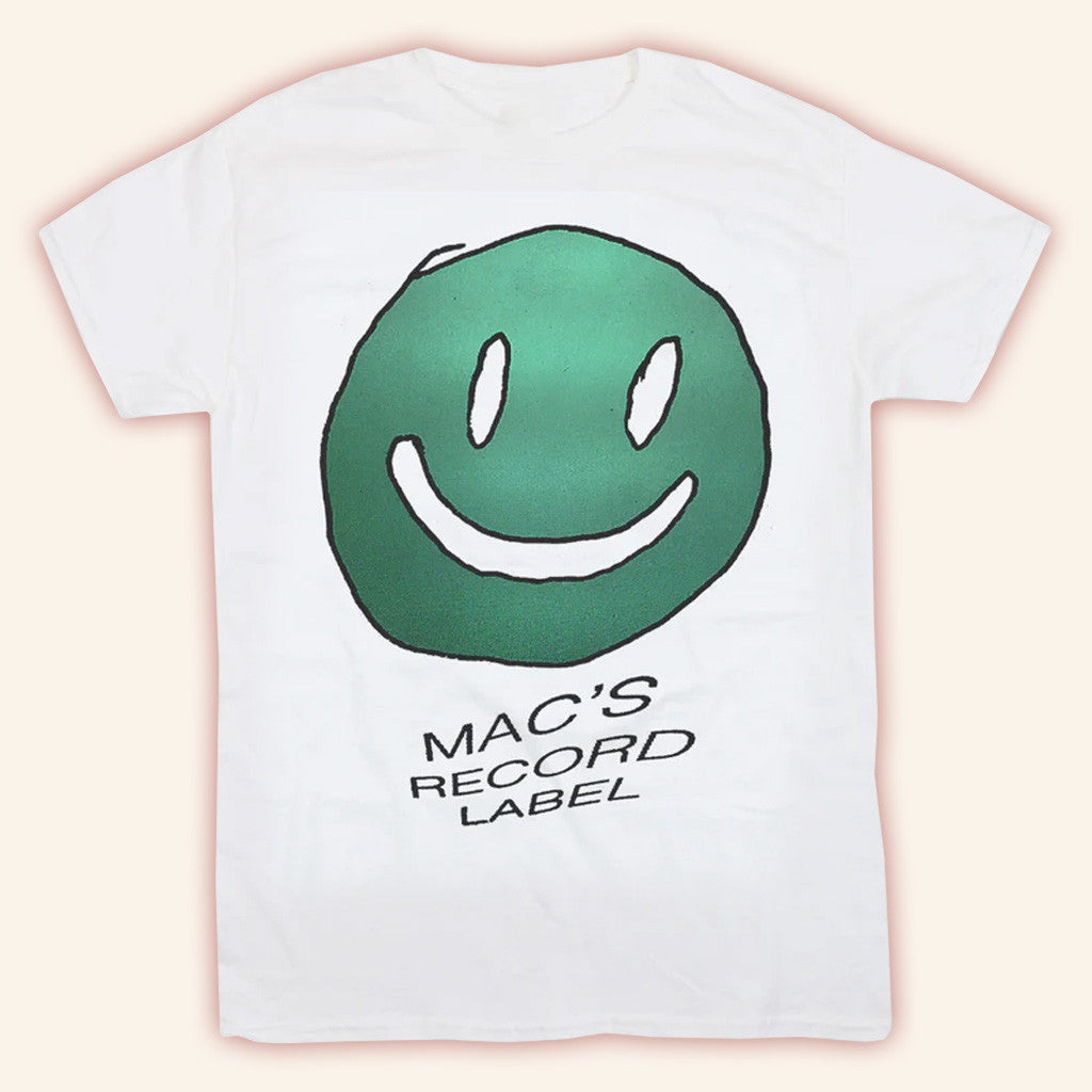 Mac Demarco Merch Mac's Record Label White T-Shirt Gifts For Friends