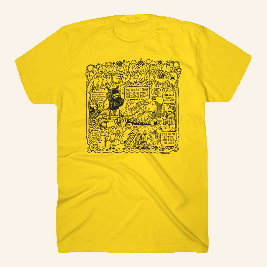 Mac Demarco Merch Montero Ponies T-Shirt Gifts For Girlfriend