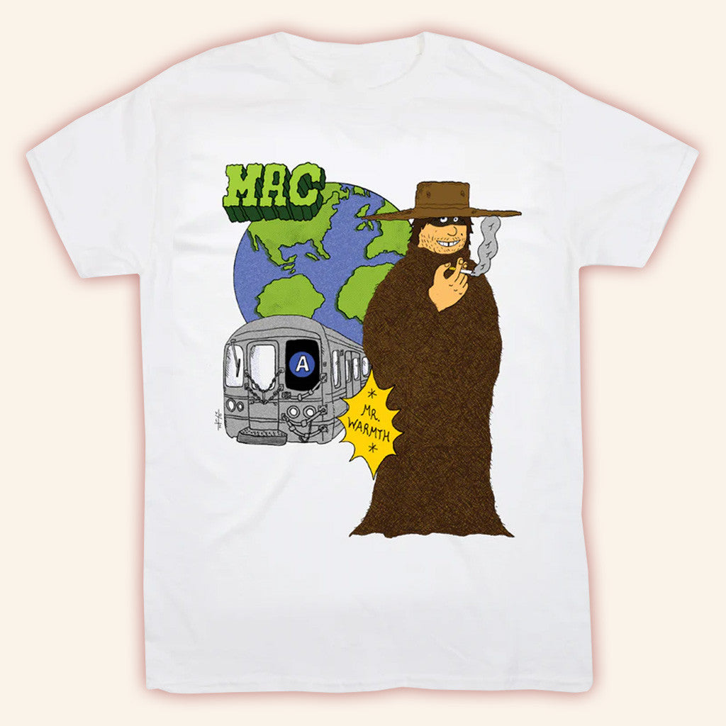 Mac Demarco Merch Mr Warmth White T-Shirt Gifts For Dad