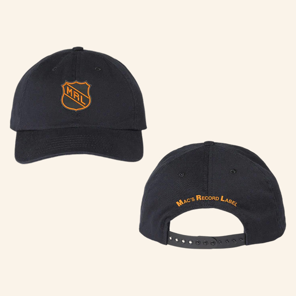Mac Demarco Merch MRL Hockey Black Embroidered Hat Gifts For Dad