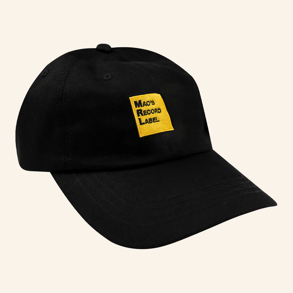 Mac Demarco Merch MRL Logo Black Embroidered Hat Gifts For Him