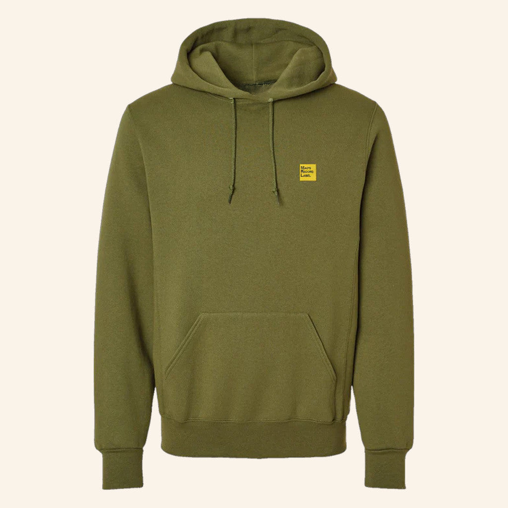 Mac Demarco Merch MRL Logo Printed Military Green Hoodie Gifts For Dad