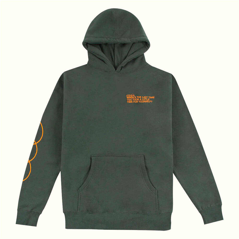 Mac Miller Merch Take A Little Time Green Hoodie Gifts For Dudes Birthday Gifts For Besties