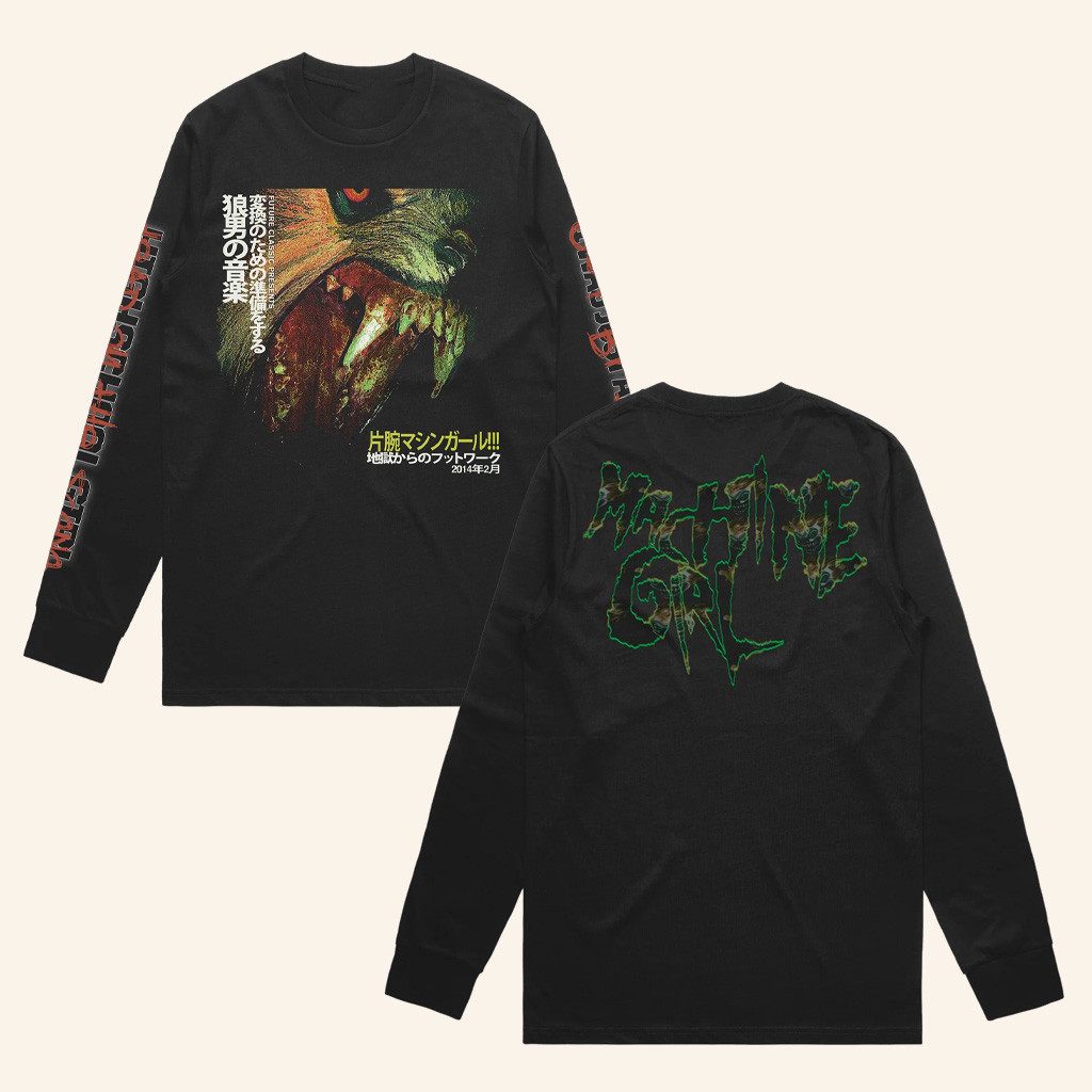 Machin3gir1 Merch Wlfgrl 10 Year Anniversary Long Sleeve Shirt Presents For Boyfriend