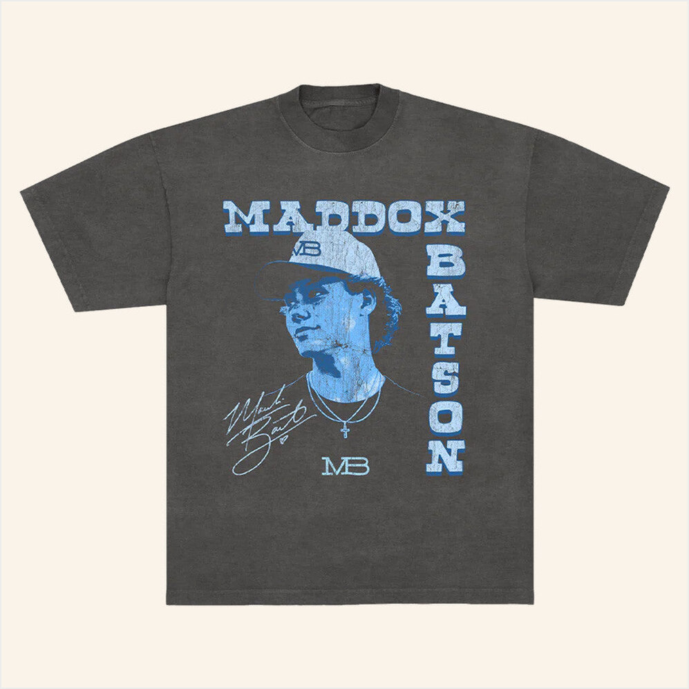 Maddox Batson Photo T-Shirt Maddox Batson Merch Birthday Gifts For Fans Gifts For Besties