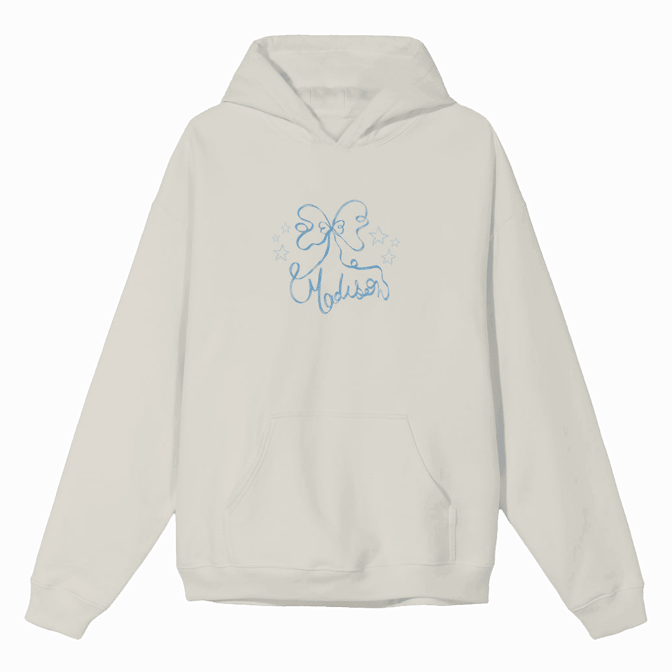 Madison Beer Merch Madison Beer Ribbon Hoodie Music Fans Gifts Father's Day Gift for Husband