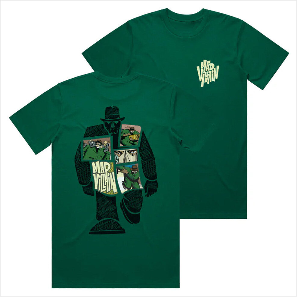 Madvillain Silhouette Shirt MF Doom Merch Birthday Gifts For Husband Gifts For Besties