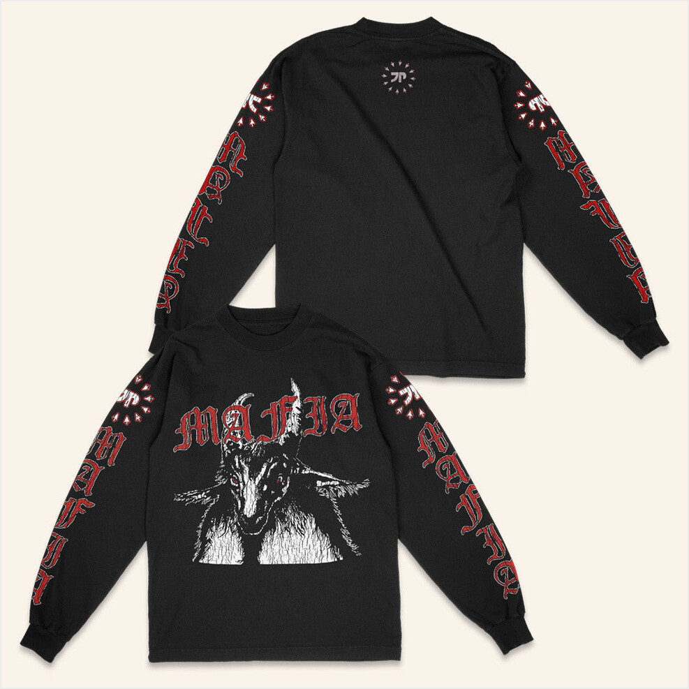 Mafia Goat Long Sleeve T-Shirt Jpegmafia Merch Birthday Gifts For Friends Christmas Presents