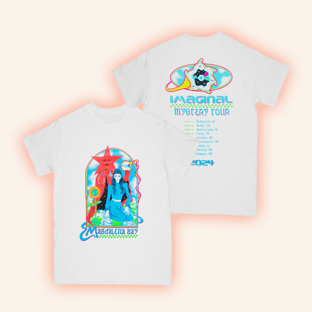 Magdalena Bay Merch Imaginal Mystery Tour Europe 2024 T-Shirt Friends Gifts