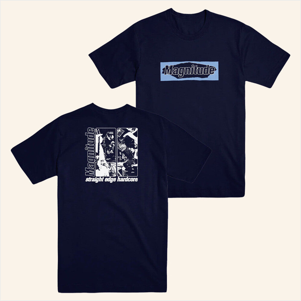 Magnitude Navy Blue Sxe T-Shirt Evil Greed Merch Best Friend Birthday Gifts Christmas Presents