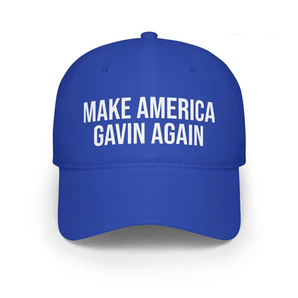 Make America Gavin Again Hat Gavin Newsom Patriot Merch Hat Gifts For Him