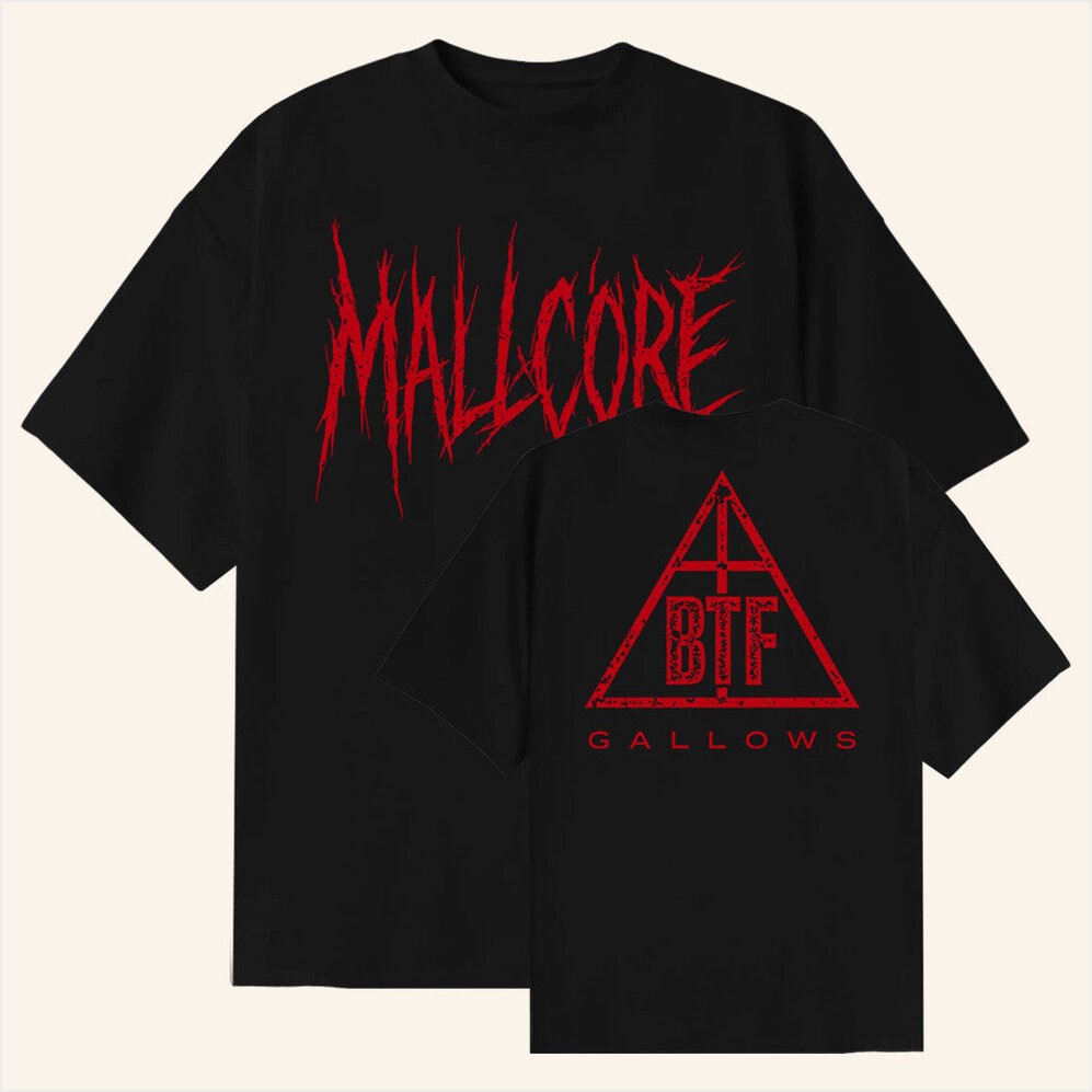 Mallxcore Shirt Blessthefall Merch Presents For Music Lovers Birthday Gift Ideas