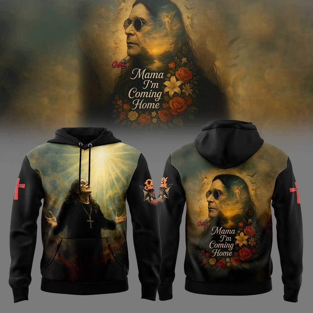 Mama I'm Coming Home Ozzy Osbourne Hoodie Gift Ideas For Music Lovers