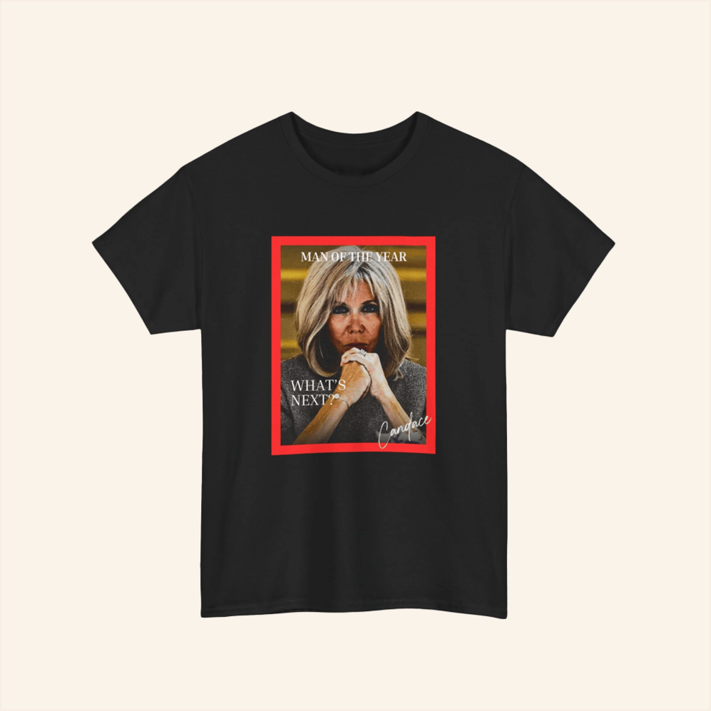 Man Of The Year T-Shirt Candace Owens Merch Birthday Gifts For Best Friend Christmas Presents