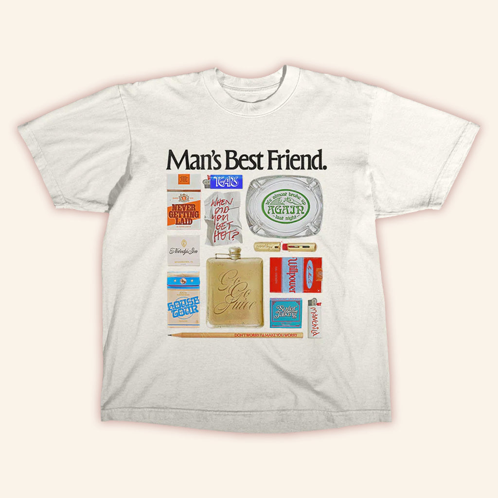 Man's Best Friend Object T-Shirt Best Birthday Gift For Husband