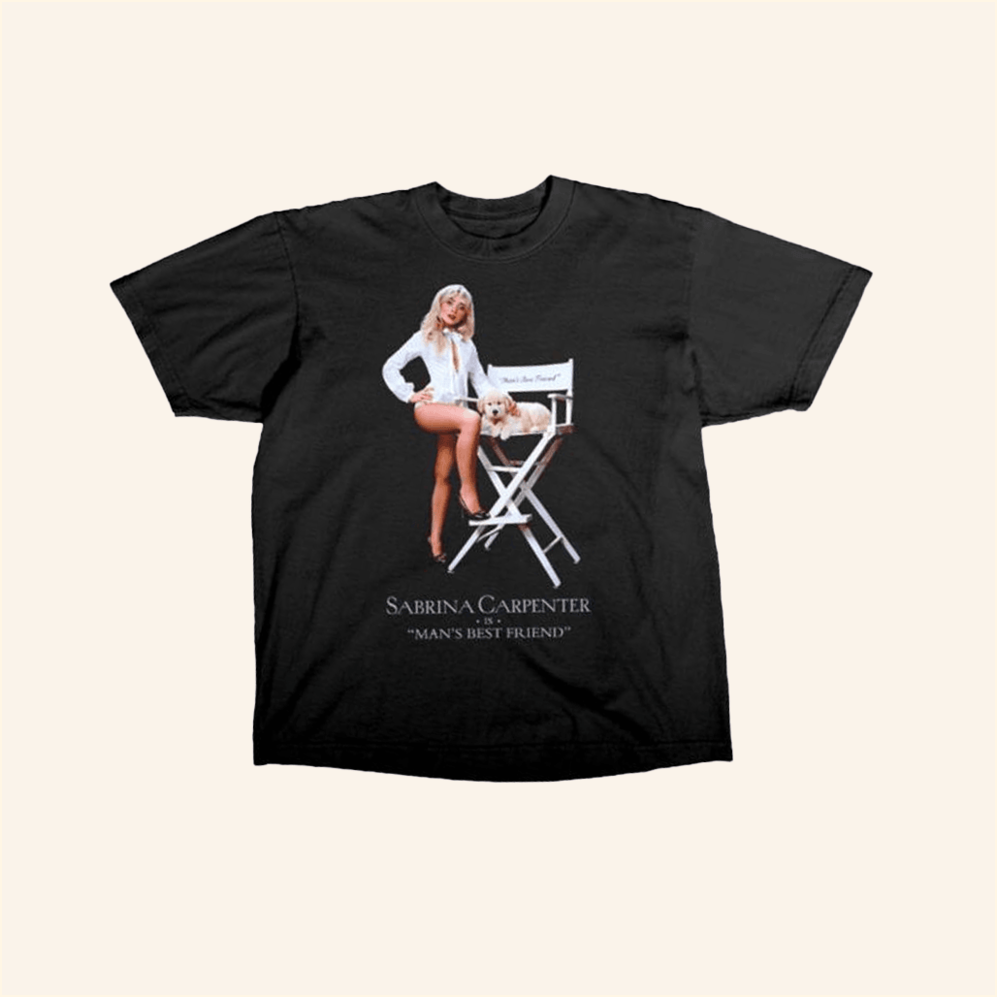 Man's Best Friend T-Shirt Sabrina Carpenter Official Merch Birthday Gifts For Girlfriend