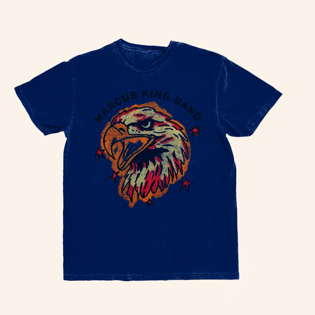 Marcus King Merch Mkb Eagle T-Shirt Gifts For Friends