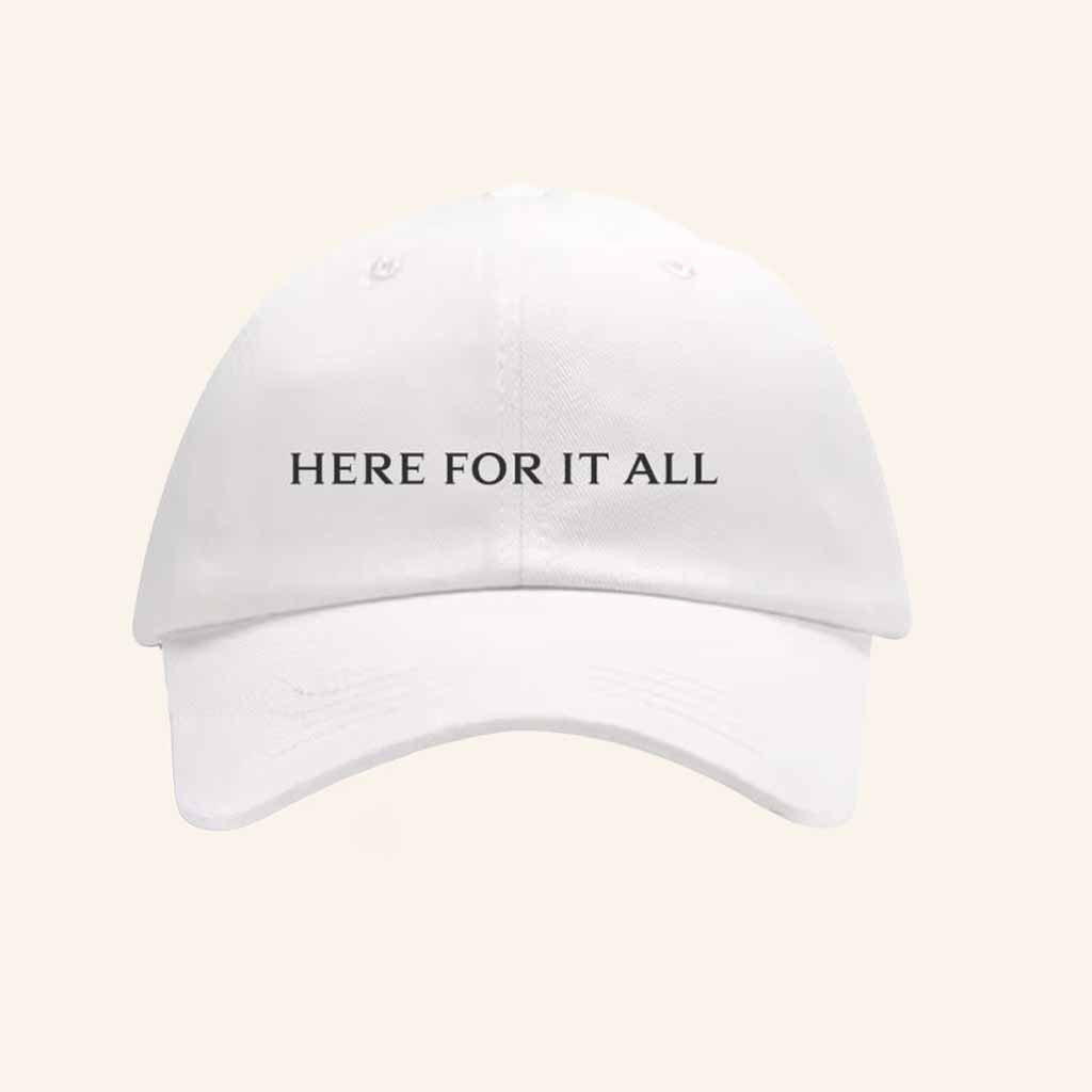 Mariah Carey Merch Here For It All White Hat Unique Gifts For Music Lovers