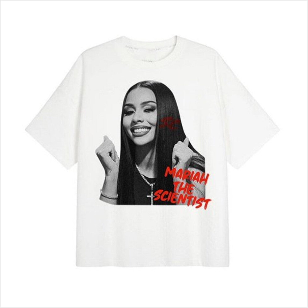 Mariah The Scientist Big Face Graphic Rap T-Shirt Mariah The Scientist Merch Gifts For Fan