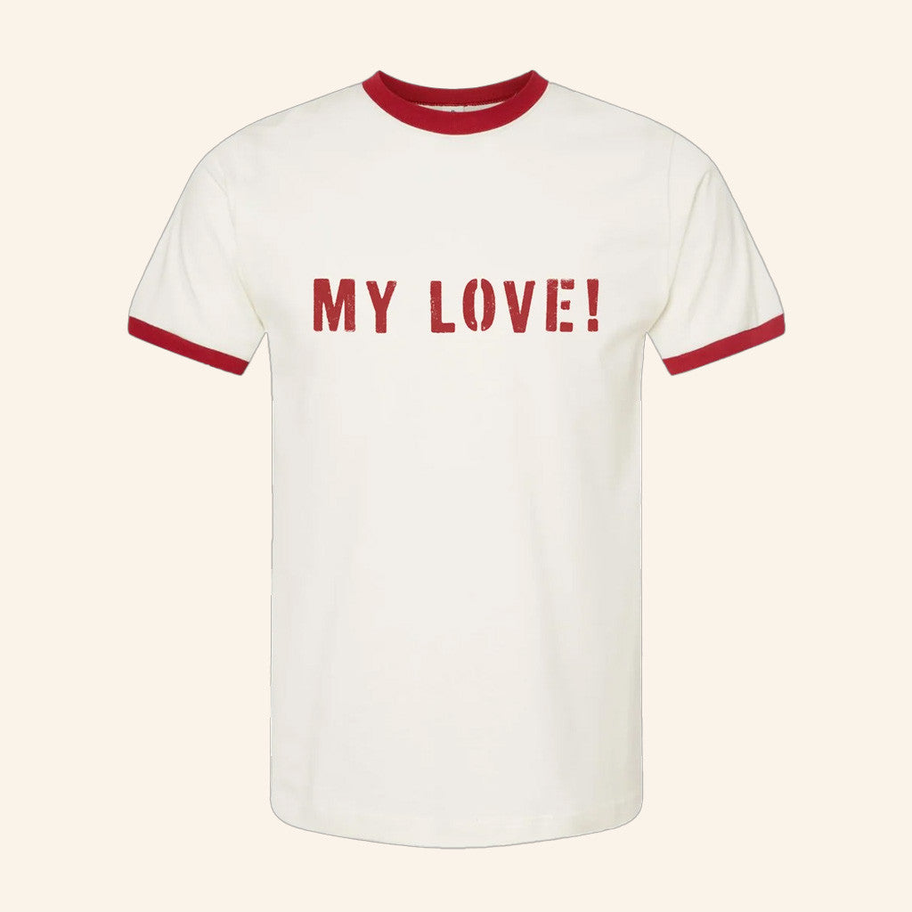 Mark Ambor Merch My Love Ringer T-Shirt Gifts For Him