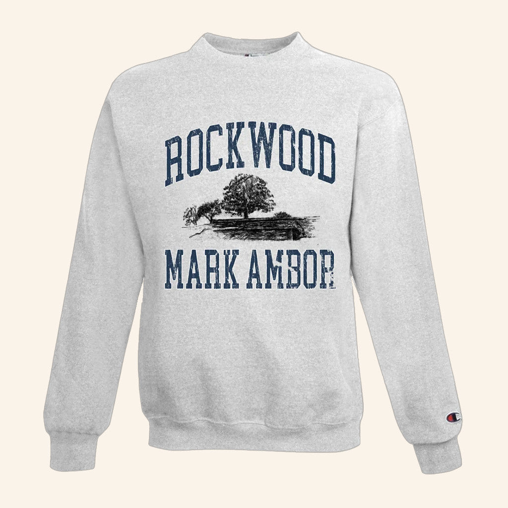 Mark Ambor Merch Tree Grey Crewneck Sweatshirt Gifts For Him
