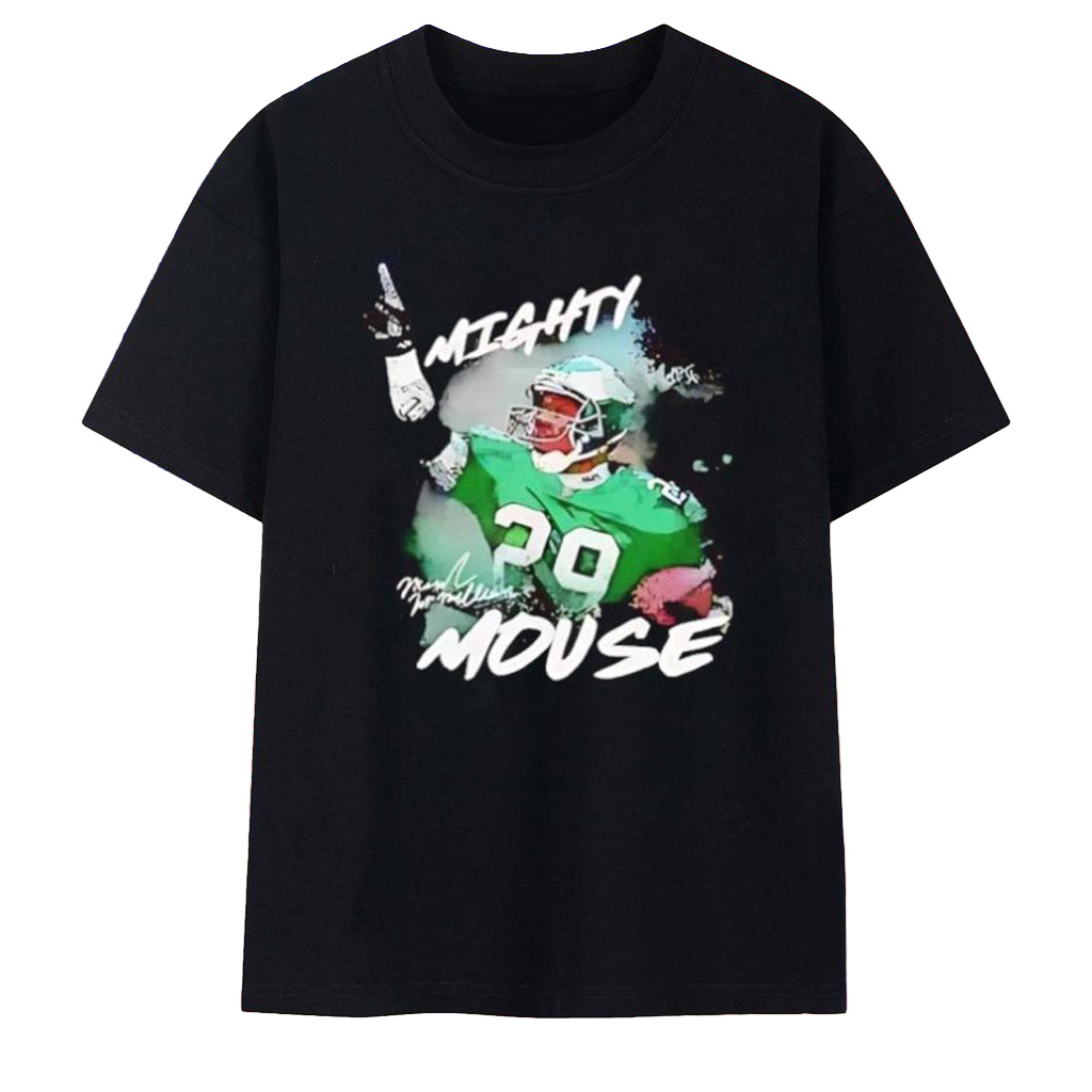 Mark McMillian Mighty Mouse Philadelphia Eagles T-Shirt Mark McMillian Merch Gifts For Fans