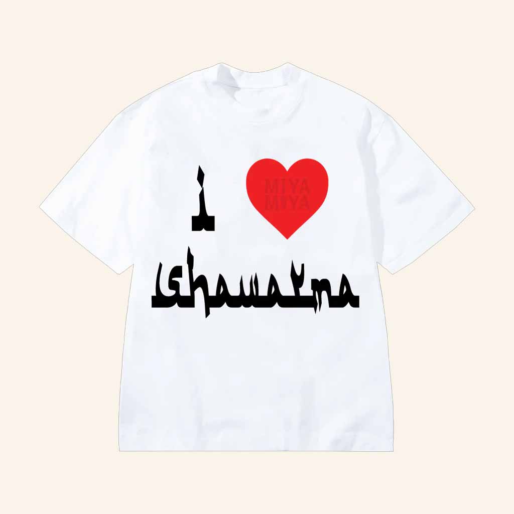 Market Studios Merch Mia I Heart Shawarma T-Shirt Gifts For Your Boyfriend