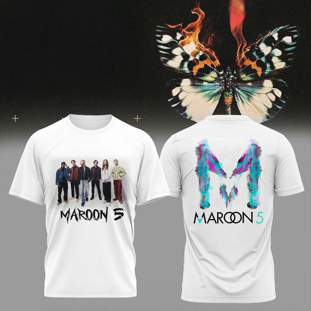Maroon 5 Love Is Like 2025 T-Shirt Maroon Merch Husband Gifts
