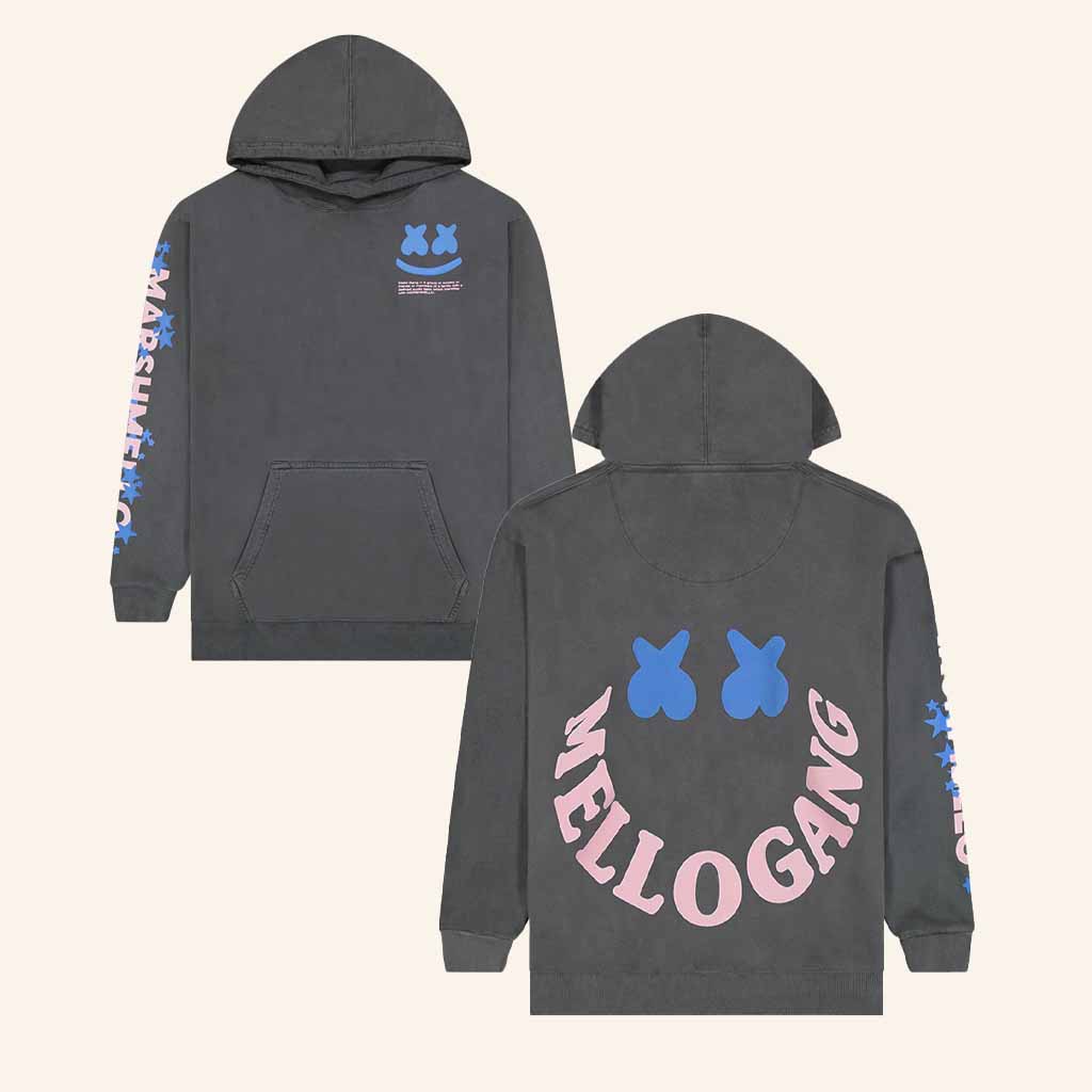 Marshmello Music Merch All Stars Puff Hoodie Gifts For Besties