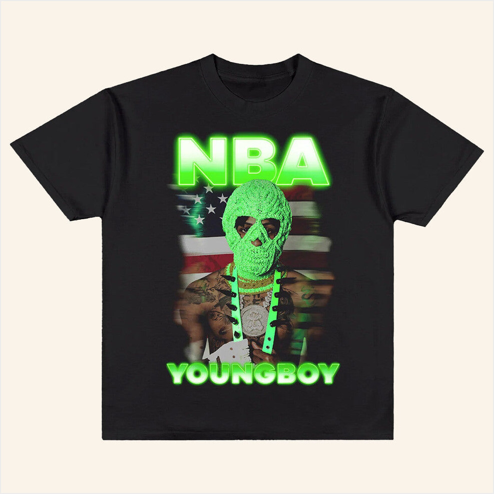 Masa Album Tracklist T-Shirt Youngboy Never Broke Again Official Merch Dad Birthday Gifts