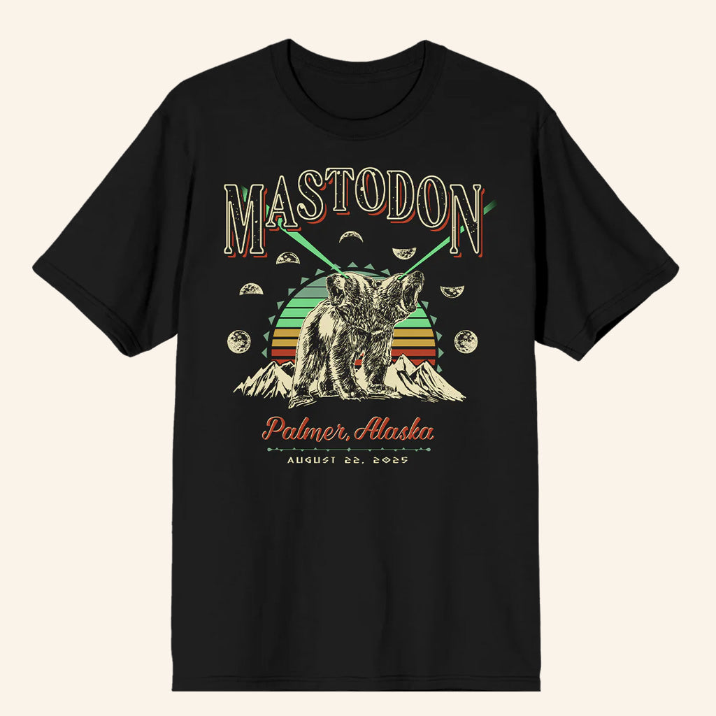 Mastodon Rocks Merch Alaska Bear T-Shirt Best Friends Gifts
