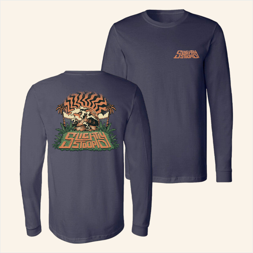 Maze Wave Long Sleeve T-Shirt Slightly Stoopid Merch Birthday Gifts For Friends