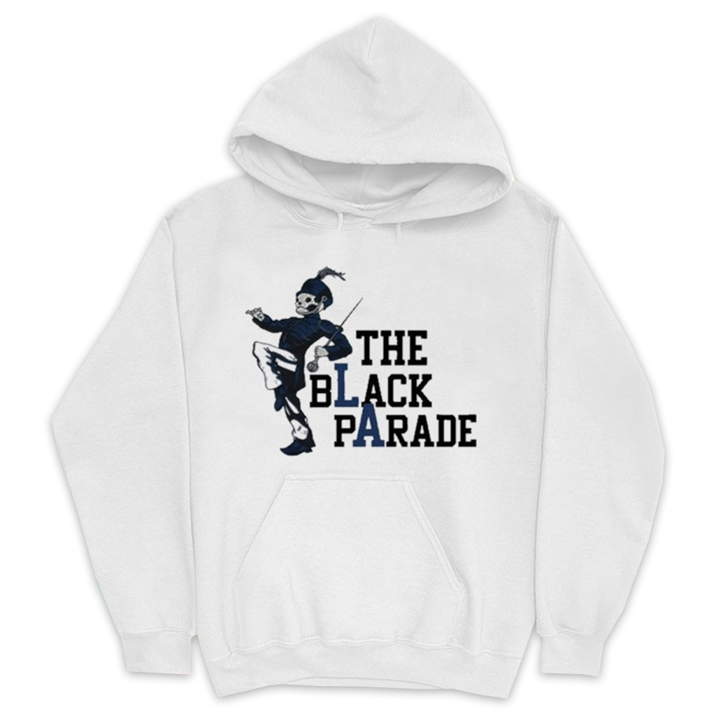 MCR LA Merch My Chemical Romance The Black Parade Los Angeles Dodgers Hoodie Gift For Fans