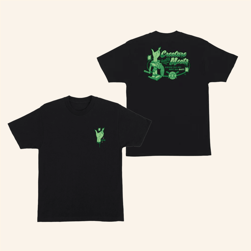 Meat Grinder Mens Creature T-Shirt NHS Skate Direct Merch Birthday Gifts For Dad BFF Gifts Ideas