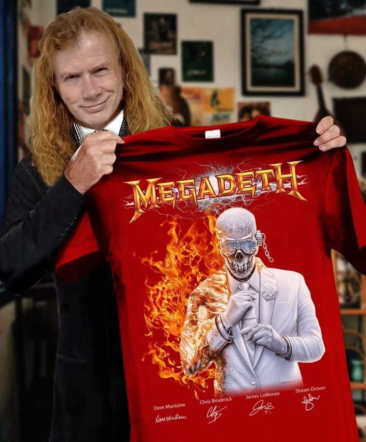Megadeth Final Album Tshirt Merch Gift For Fans