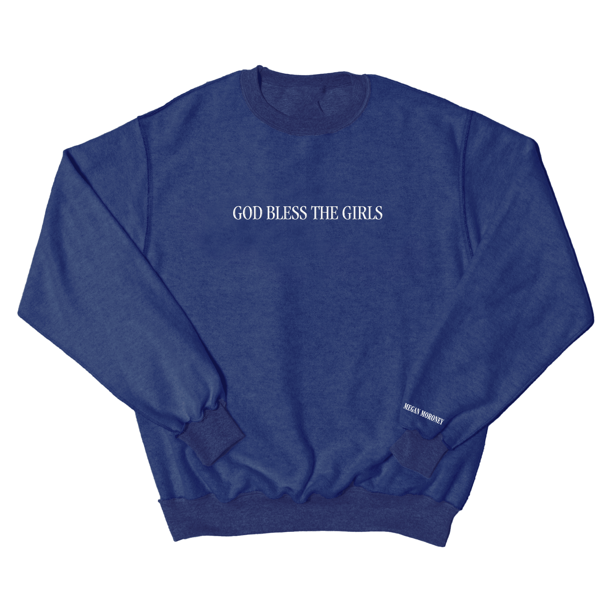 Megan Moroney Merch God Bless The Girls Inside Out Crewneck for Fans
