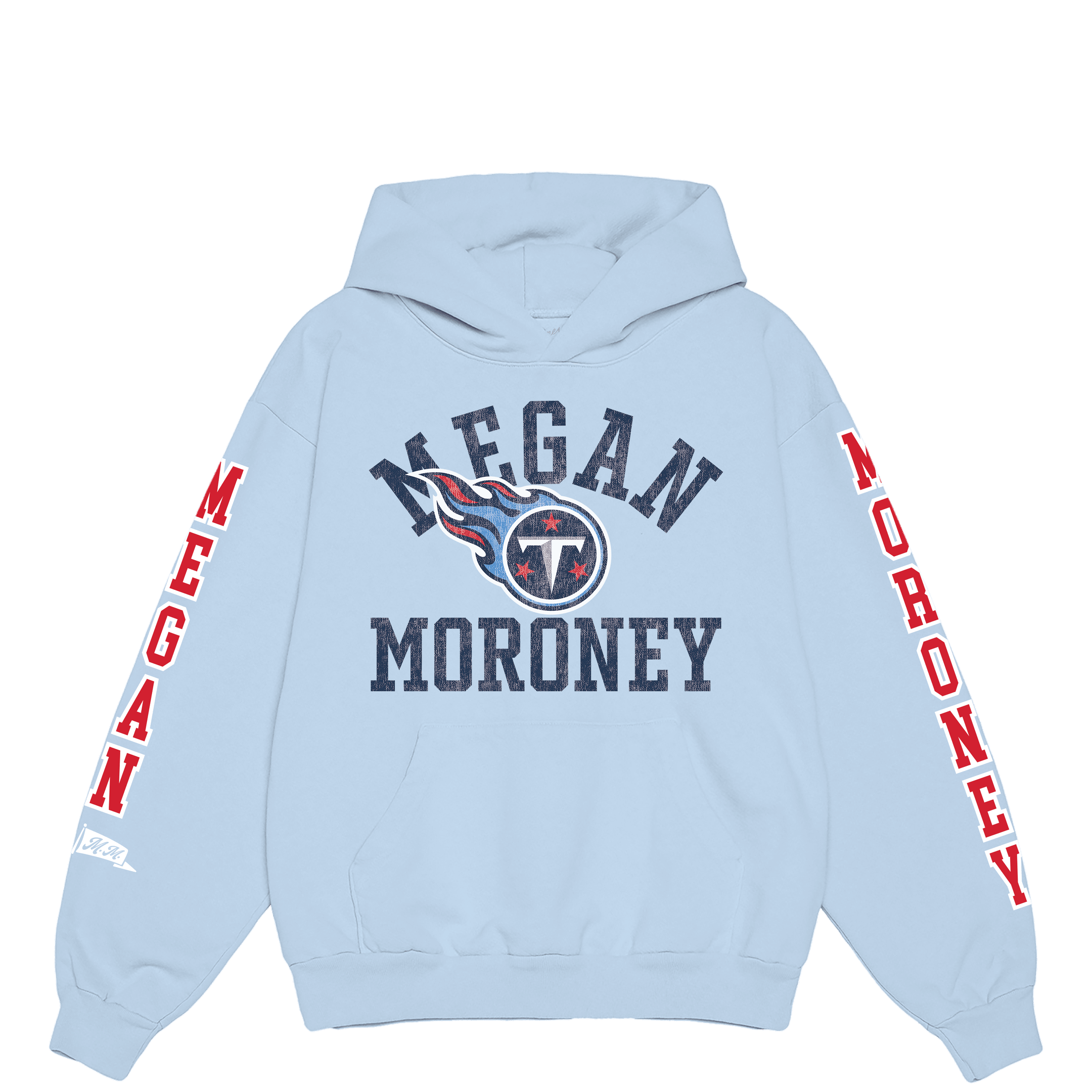 Megan Moroney X Tennessee Titans Varsity Block Hoodie