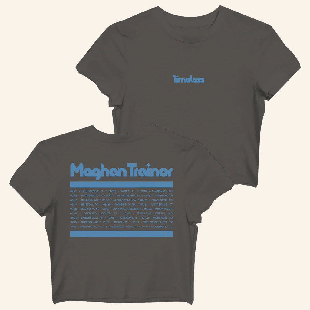 Meghan Trainor Merch Timeless Cropped T-Shirt Gift Ideas For Girlfriend